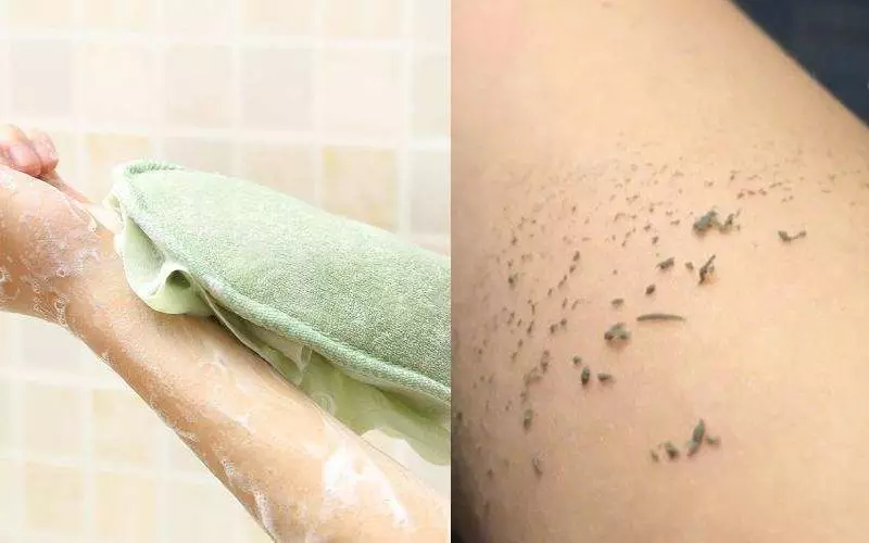 我們洗澡時搓下來的「鮮」到底是甚麼東西?在顯微鏡下放大100倍…瞬間解惑了!