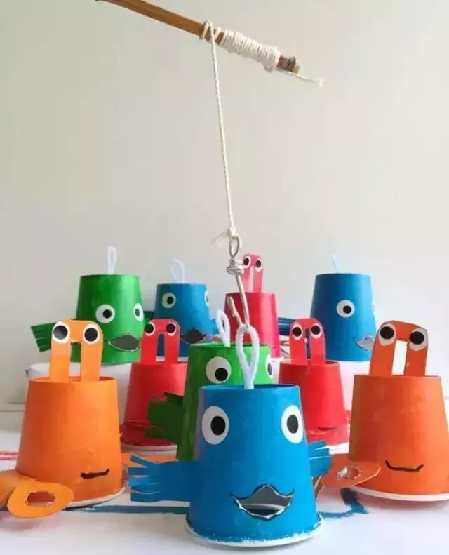 幼兒園手工:被幼師玩爆的一次性紙杯手工