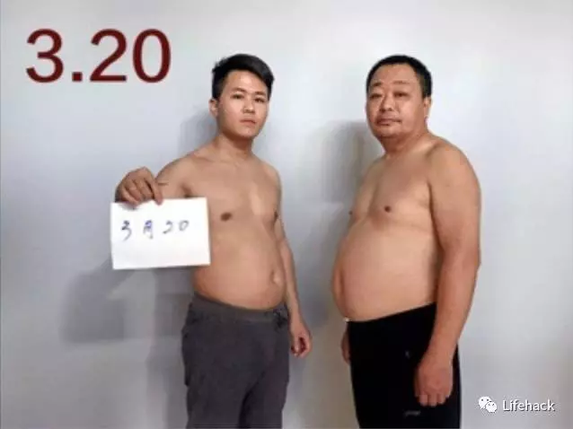 「當肉圓父子變成天菜父子」蛻變過程完整大公開:有六塊腹肌帥慘了
