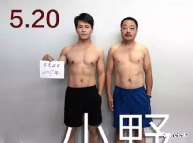 「當肉圓父子變成天菜父子」蛻變過程完整大公開:有六塊腹肌帥慘了