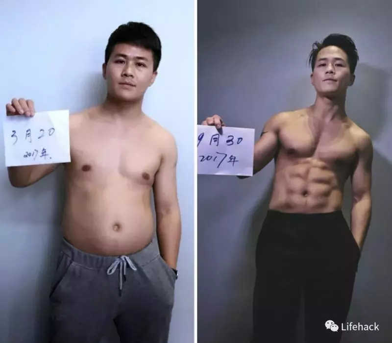 「當肉圓父子變成天菜父子」蛻變過程完整大公開:有六塊腹肌帥慘了