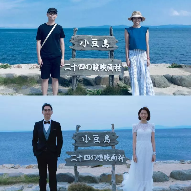 夏于喬花 12 萬元訂製婚紗,「拍照前最後一刻」才想到要給老公打扮!拍婚紗照重溫小倆口首次出國浪漫回憶~