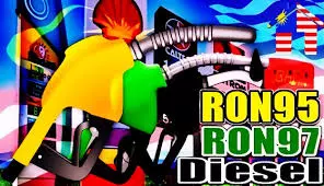 每周油價:RON97大降22仙· RON95 柴油價不變