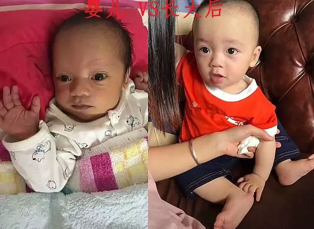 「章子怡的寶寶被嫌丑」其實剛出生的寶寶，這裡越丑，長大越好看