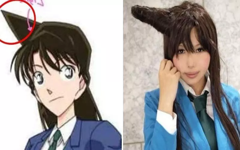 專業Coser還原「二次元髮型」!小蘭還不是最猛,「最猛」的真的接受不了!