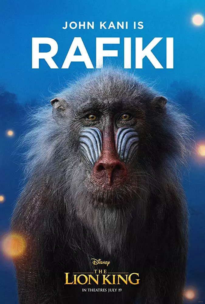 《獅子王》真人版11位主角海報釋出 「超寫實畫面」網驚嘆:國家地理頻道?