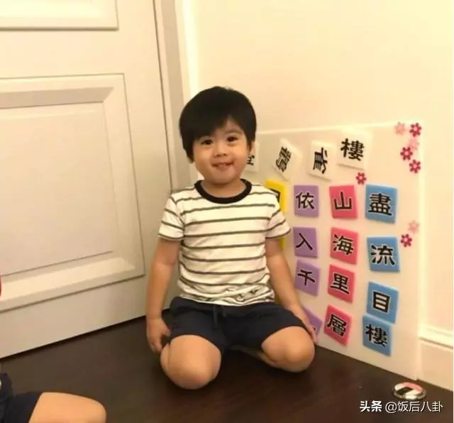 林志穎老婆帶雙胞胎遊玩,超長美腿搶鏡,小兒子表情呆萌顏值賽過老爸!