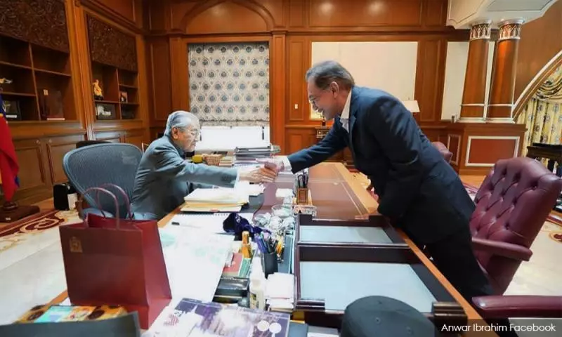 【安華與馬哈迪會面】商談短片事件與副首相讓位的「結果出爐」!
