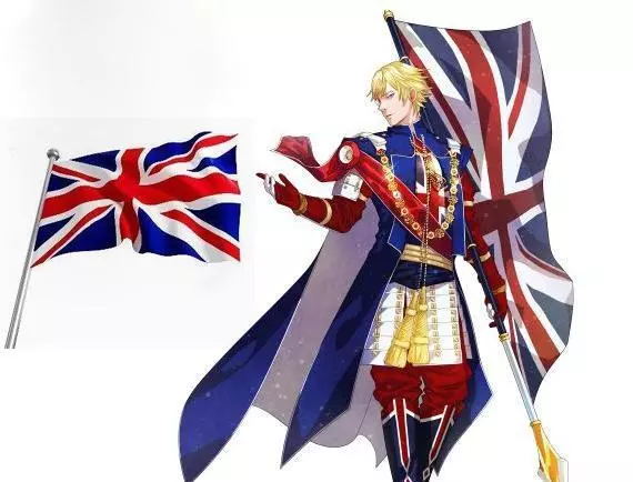 日本將「東京奧運會」各國國旗擬人化,英國攻氣十足,中國最帥!