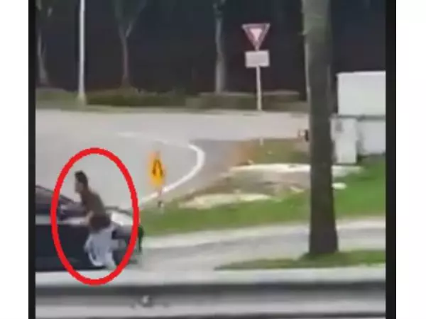 男子稱車上有"鬼",下一秒的舉動「嚇壞人」!