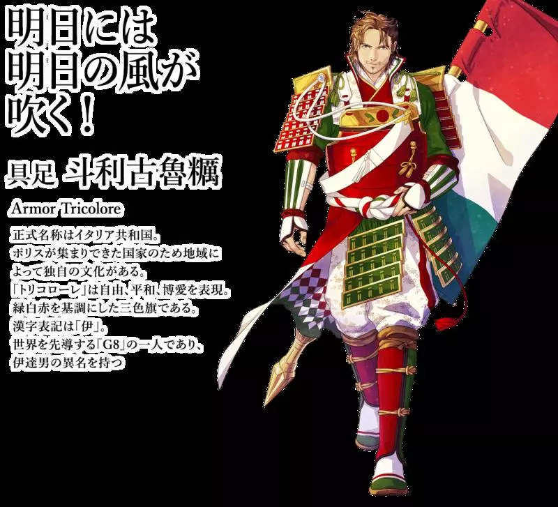東京奧運「32國旗」全帥哥化! 義大利型男大叔也太撩了吧~