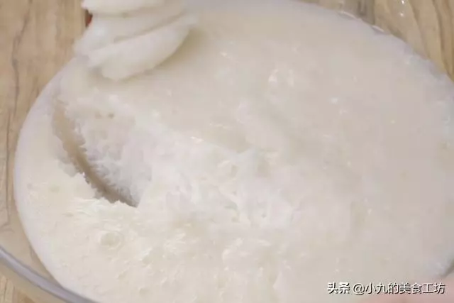 1碗糯米粉1盒牛奶,簡單一攪一拌,軟糯香甜Q彈,全家大小都愛吃