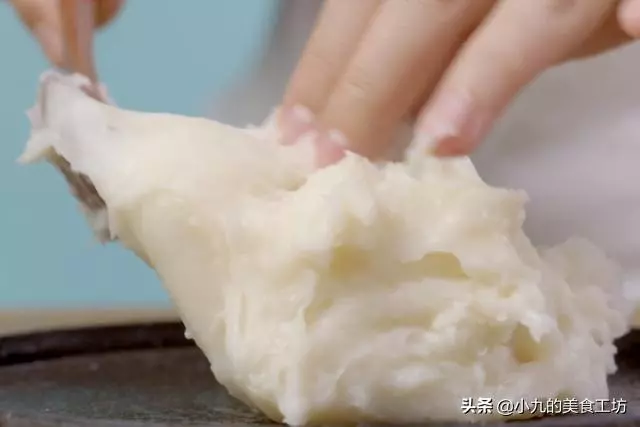 1碗糯米粉1盒牛奶,簡單一攪一拌,軟糯香甜Q彈,全家大小都愛吃