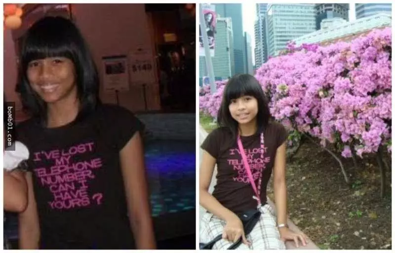 她小時候因為皮膚太黑總被男同學笑,長大後「完美臉蛋+惹火身材」男同學現在都超後悔!