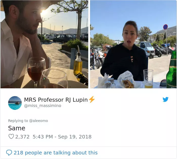 人與人的信任呢? 20張「女友拍 VS 男友拍」心酸對比好想噴淚QQ