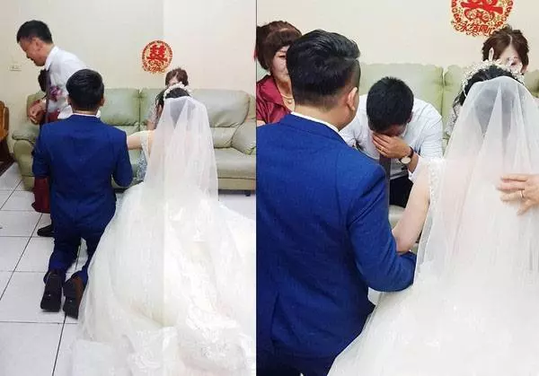 女兒出嫁拜別!鐵漢爸「當場心碎崩潰」:不要嫁 2度淚崩「最後父女不捨畫面」逼哭3萬人