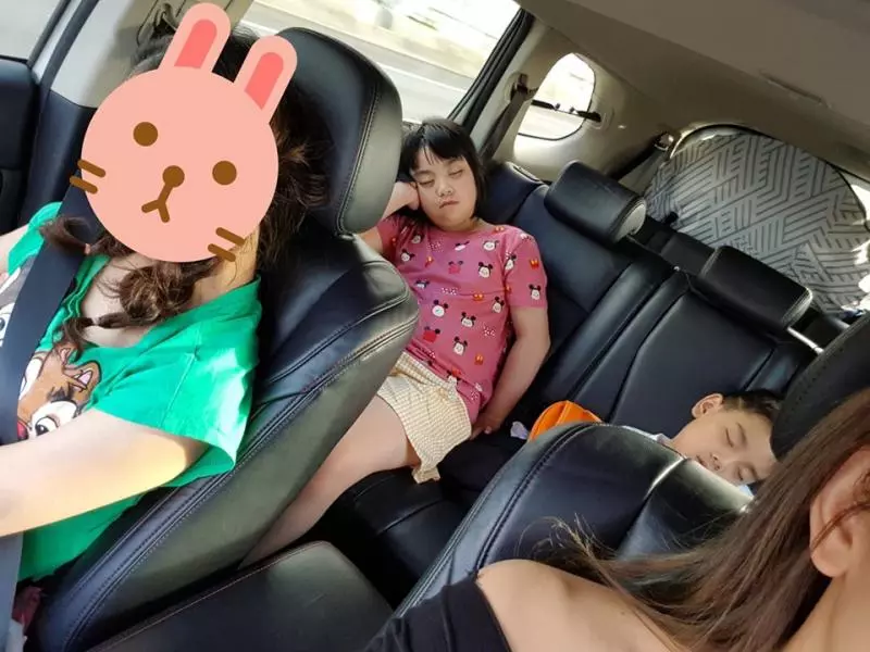全家出遊整車睡一片 「老爸開車日常」網超同感:眾人皆睡我獨醒!