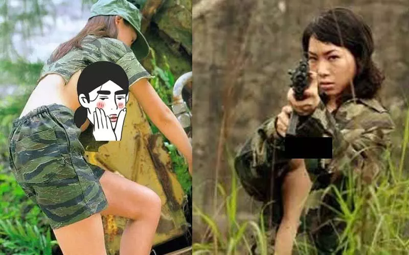 為您揭密為何那些越南女兵總是不穿內衣上陣,為了達到目的她們竟然還會脫...