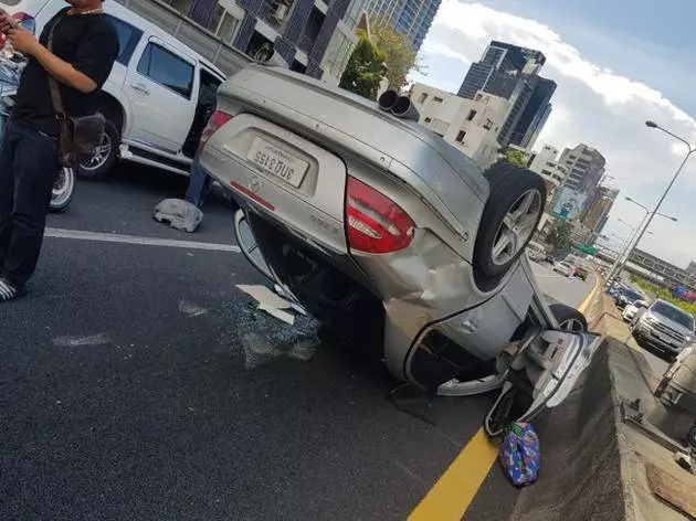 馮寶寶 泰國發生交通意外 鼻骨被撞歪!