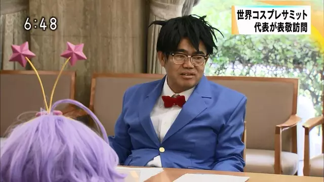 日本政府官員Cosplay超違和《航海王》角色 新聞主播猛笑場:真的很像呢