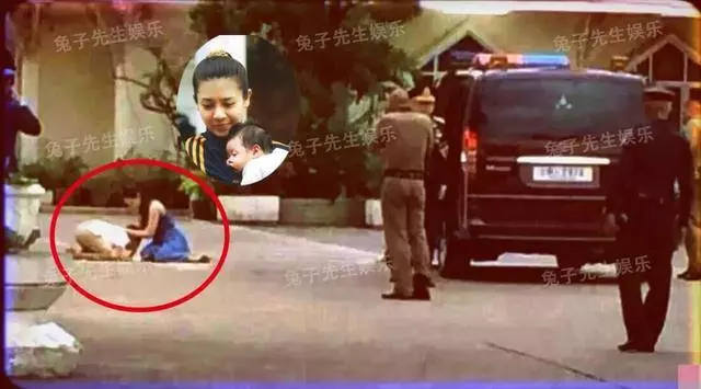 媽媽,你別走!泰國國王第3任妻子被押上警車,與兒子跪地痛哭,這一幕令人心碎,太淒涼!