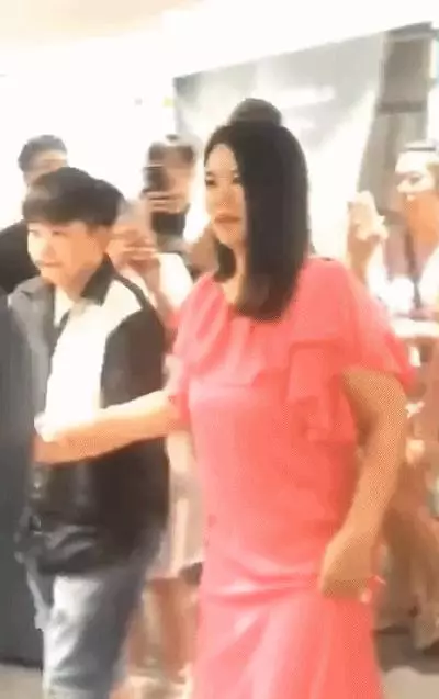 王岳倫陪同李湘母女韓國游,尾隨其後似保鏢,李湘被韓國人扶著走