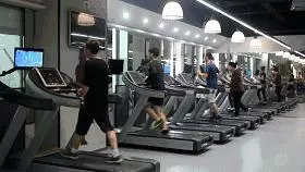 健身房要求主人帶狗健身,狗不樂意了:究竟是誰減肥?