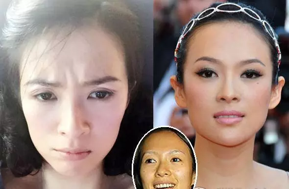 11位女星「素顏vs化妝」前後對比好驚人 趙薇沒變、Baby較暗沈、林志玲不愧台灣第一名模!