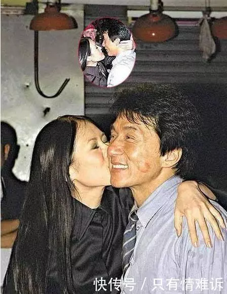 61歲成龍與歐陽娜娜熱情互動, 她臉上笑著, 但一個動作出賣了自己!