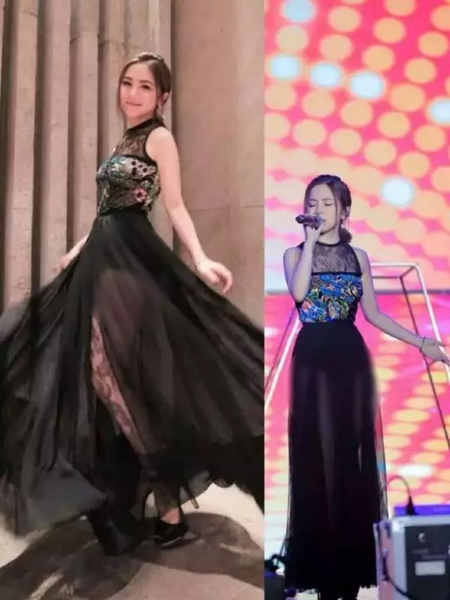 鄧紫棋大膽穿一次美裙,沒想到暴露缺點,網友:黑色褲子太美!
