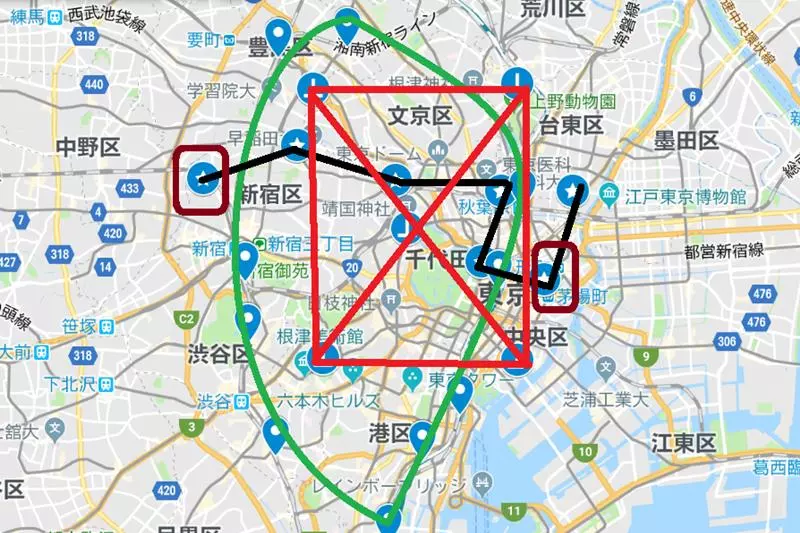 東京市區竟暗藏古老結界!日本超強怨靈平將門遺骨連成「七星陣」,連麥克阿瑟都不敢動祂…