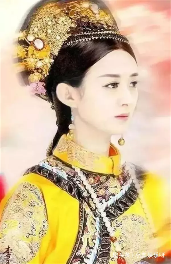 當趙麗穎穿上「甄嬛裝」,本以為氣場不夠,定妝照曝光後,不輸孫儷!