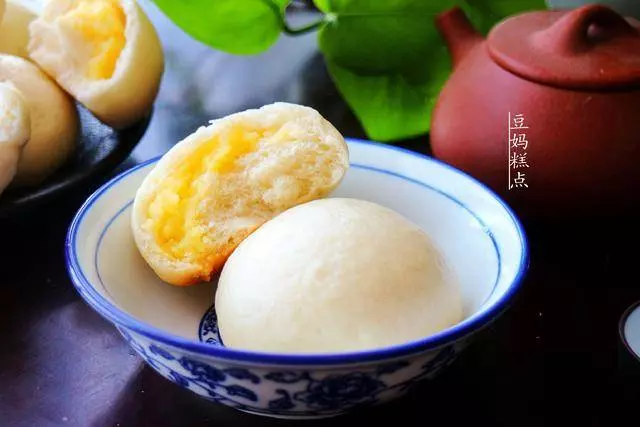 奶黃包最簡單的做法,3分鐘調好餡奶香味足