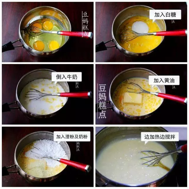 奶黃包最簡單的做法,3分鐘調好餡奶香味足