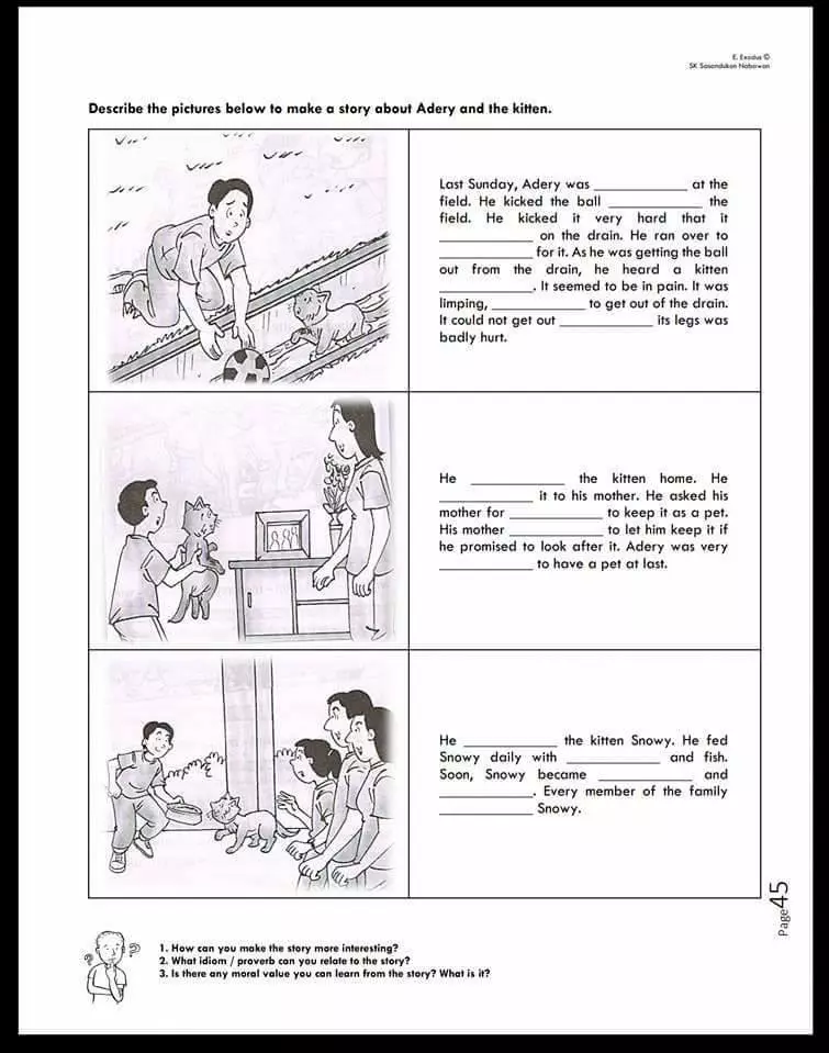 ENGLISH PAPER 2 (SECTION C)WRITING ESSAY 英文作文模組練習