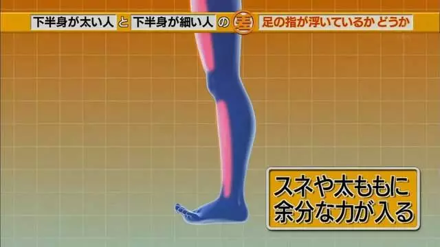 上半身差不多…腿卻有粗細之分 專家解密「關鍵在腳趾」:一招2週瘦1.8cm