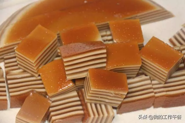 零失敗椰汁千層糕馬蹄糕,爽滑Q彈簡單易做
