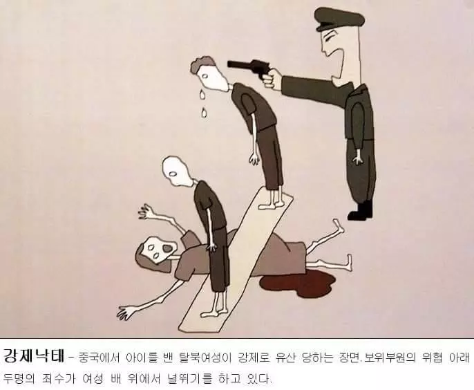 脫北者憑記憶畫出的20張「慘無人道的北韓勞改營生活」,一發布網路人神共憤