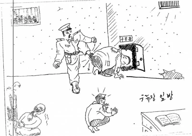 脫北者憑記憶畫出的20張「慘無人道的北韓勞改營生活」,一發布網路人神共憤