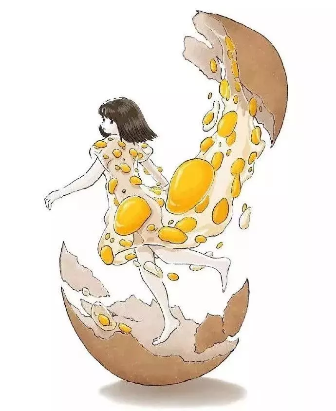 這個女孩把食物變成光怪陸離的世界,看完整個人都不餓了