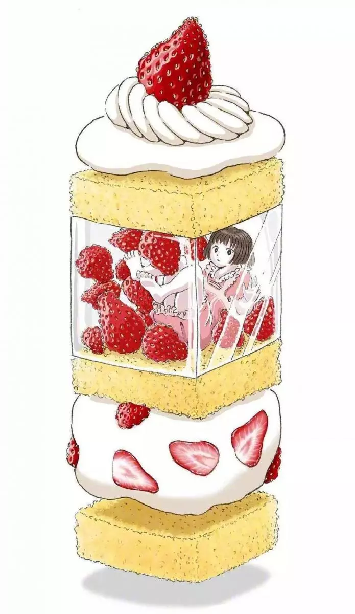 這個女孩把食物變成光怪陸離的世界,看完整個人都不餓了