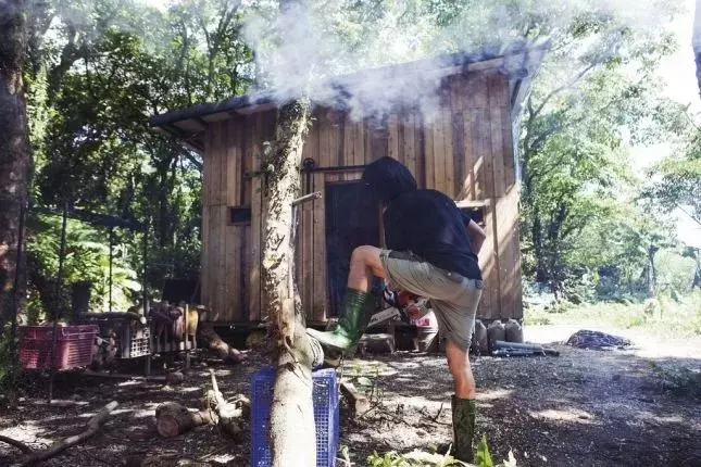 台灣攝影師在山裡徒手建26㎡木屋,住進去4年,每天只工作兩小時,過上讓人嚮往的生活