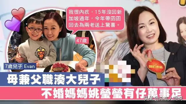 TVB「五美之一」姚瑩瑩現狀變大媽,未婚生寶寶,獨自將其帶大