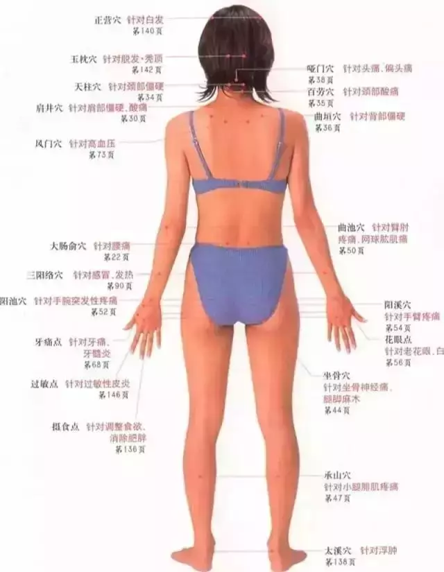《40個常見病穴位按摩大全》,只發一次,需要的收好了
