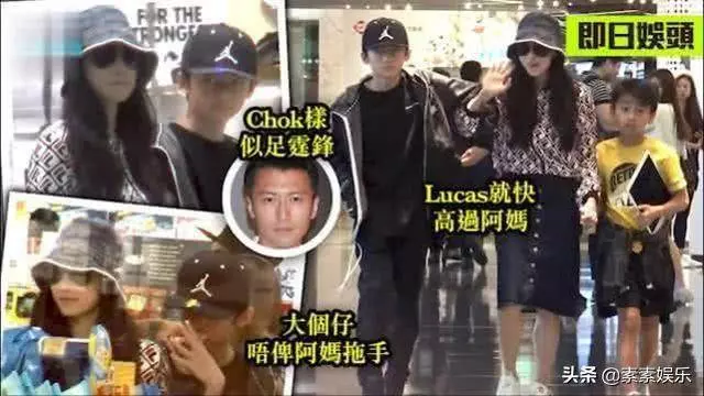 張柏芝曬大兒子近照,身高超過母親,完全就如謝霆鋒的翻版