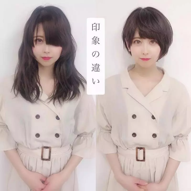 15位日本妹子剪髮前後對比,告訴你什麼叫換髮型