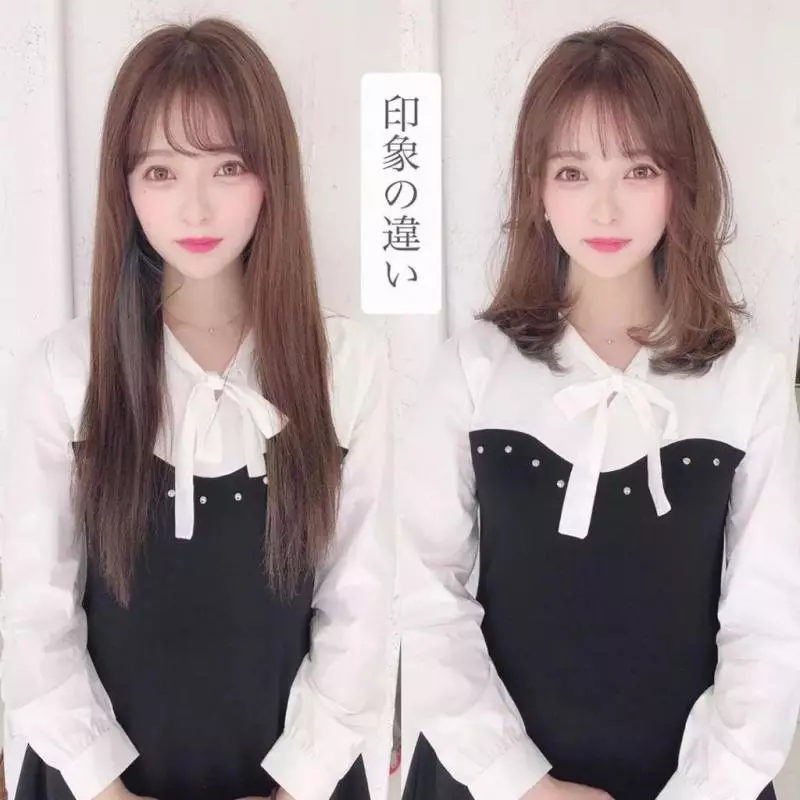 15位日本妹子剪髮前後對比,告訴你什麼叫換髮型