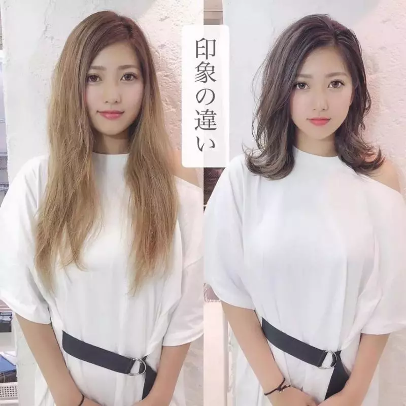 15位日本妹子剪髮前後對比,告訴你什麼叫換髮型