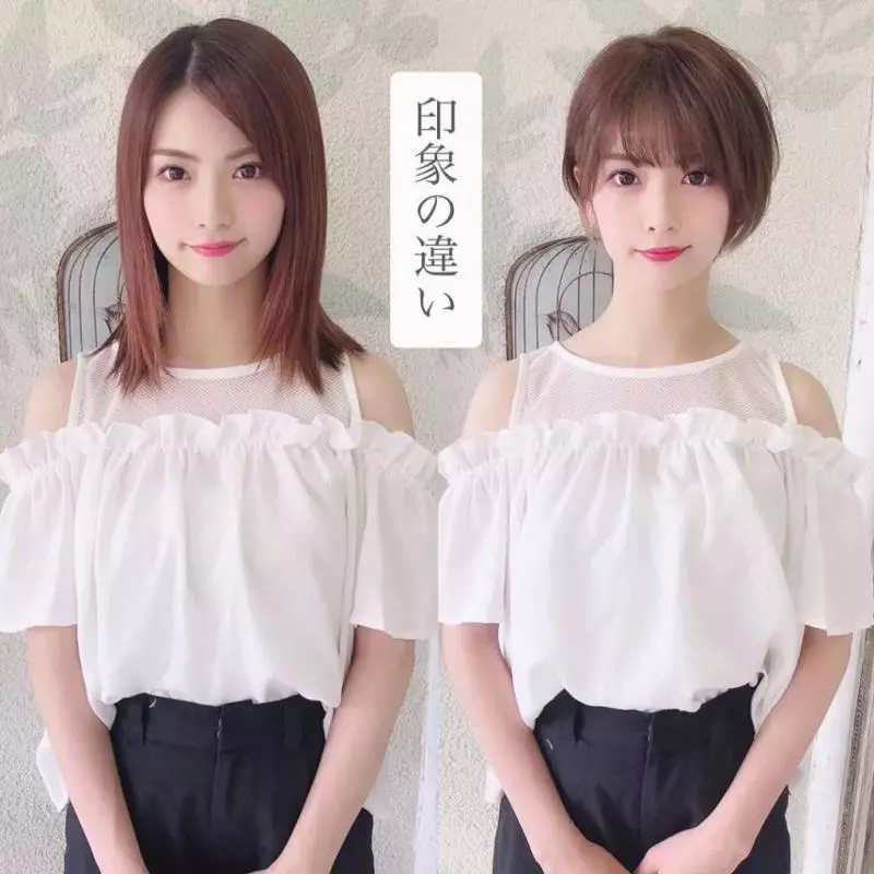 15位日本妹子剪髮前後對比,告訴你什麼叫換髮型
