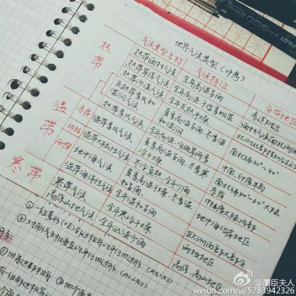 女考生「學測滿分被封學霸」爆紅!不僅人正,筆記也是一絕,網讚:「滿分不是沒有原因」!